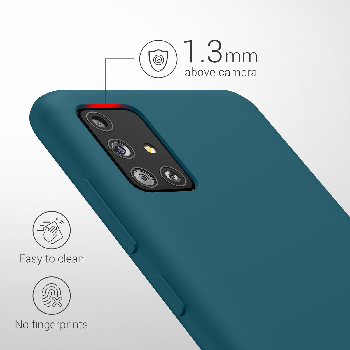 Samsung Galaxy A51 Silikon Handyhülle
