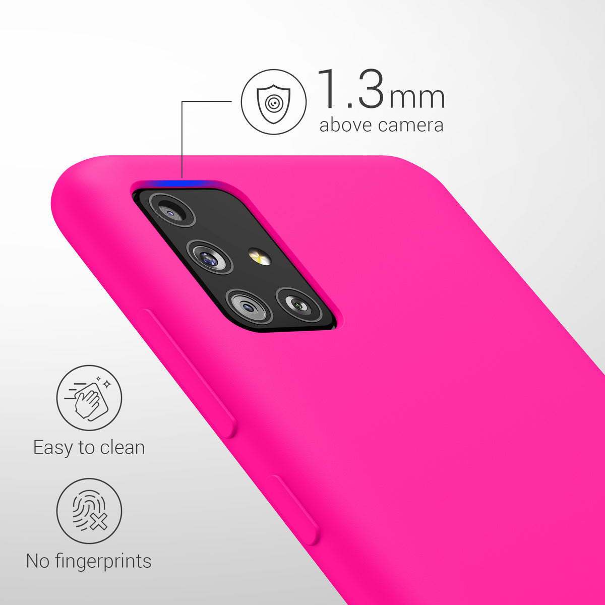 Samsung Galaxy A51 Silikon Handyhülle