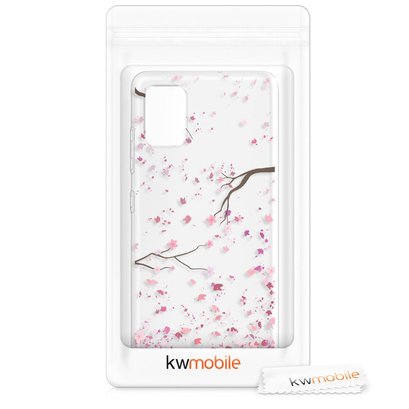 Samsung Galaxy A51 transparente Silikon Handyhülle