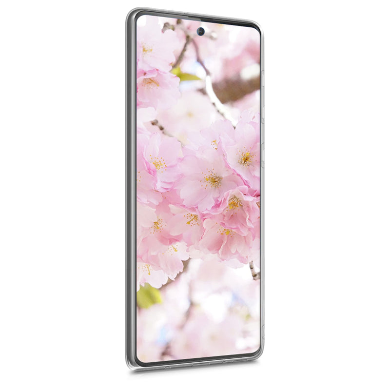 Samsung Galaxy A51 transparente Silikon Handyhülle