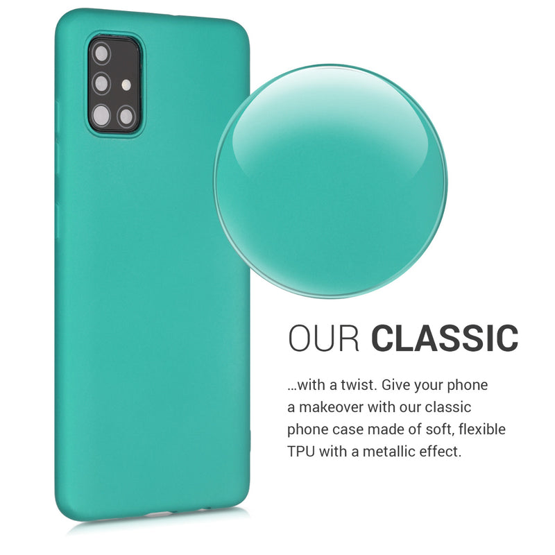 kwmobile Handyhülle für Samsung Galaxy A51 Hülle - Silikon Case - Schutzhülle Cover