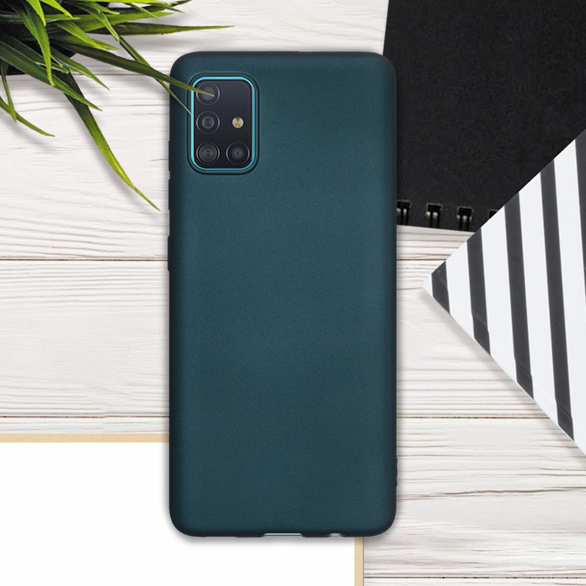 kwmobile Handyhülle für Samsung Galaxy A51 Hülle - Silikon Case - Schutzhülle Cover