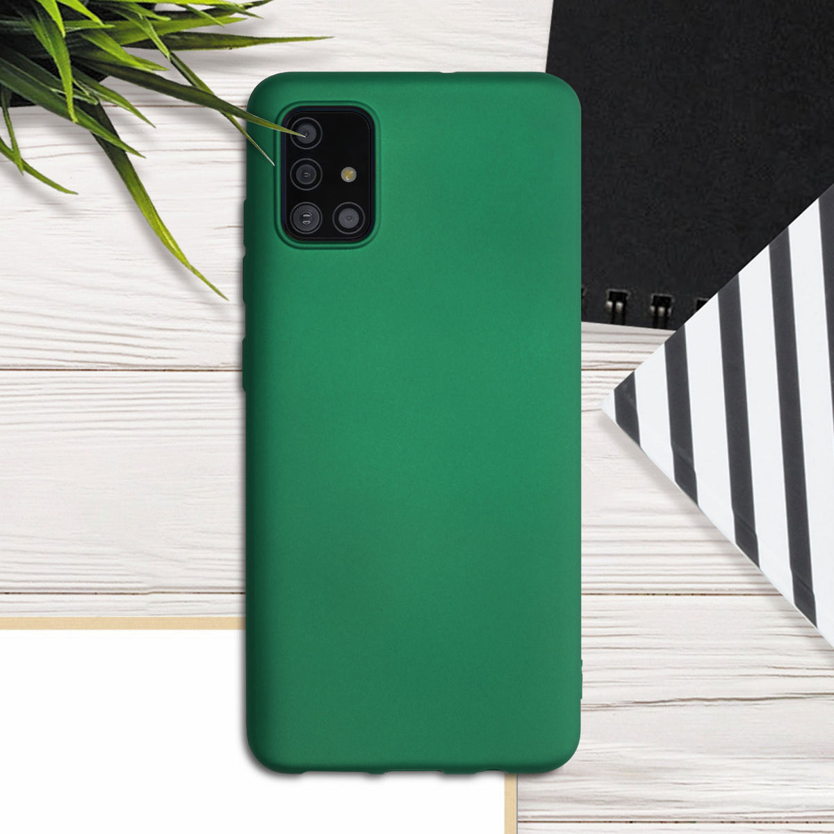 kwmobile Handyhülle für Samsung Galaxy A51 Hülle - Silikon Case - Schutzhülle Cover