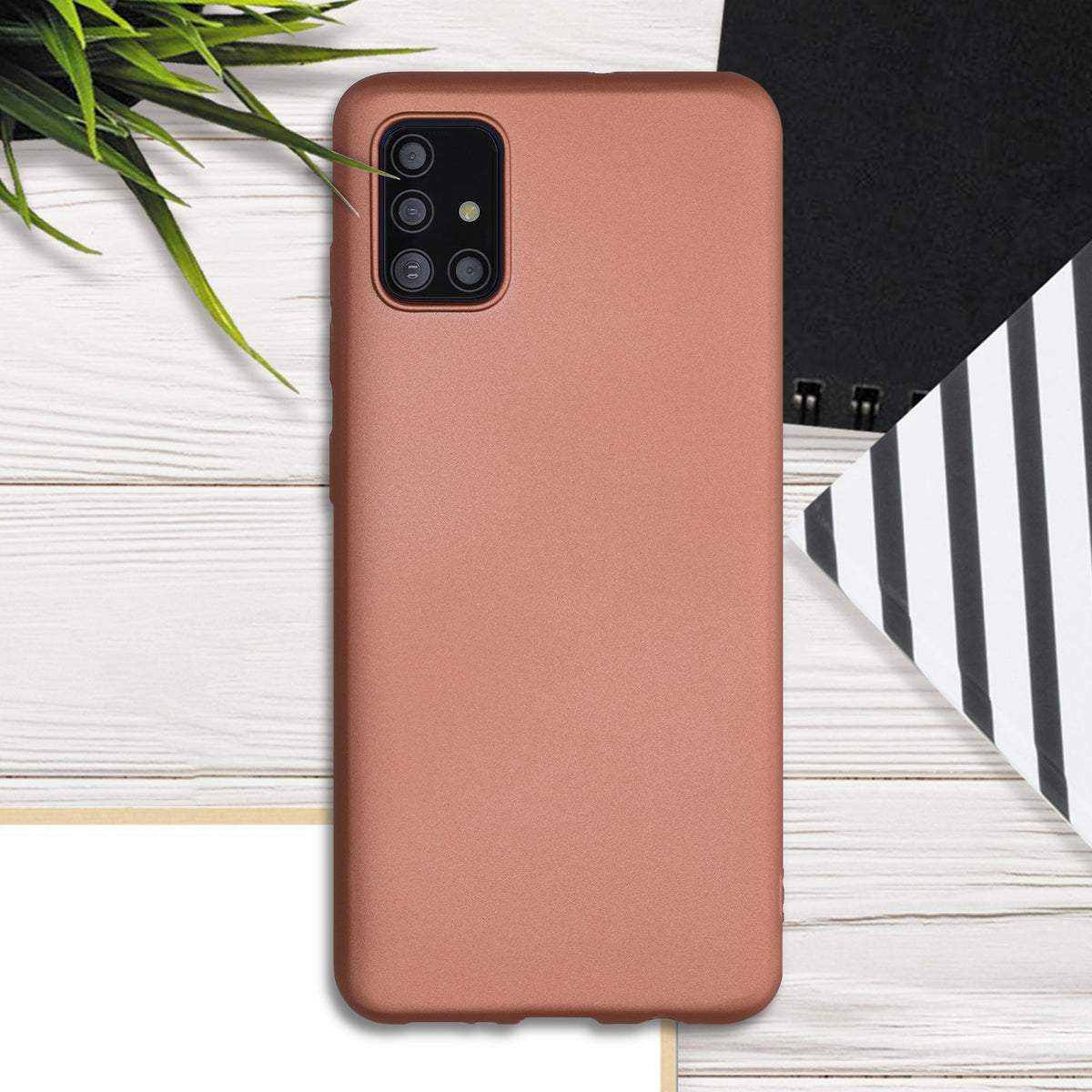 kwmobile Handyhülle für Samsung Galaxy A51 Hülle - Silikon Case - Schutzhülle Cover