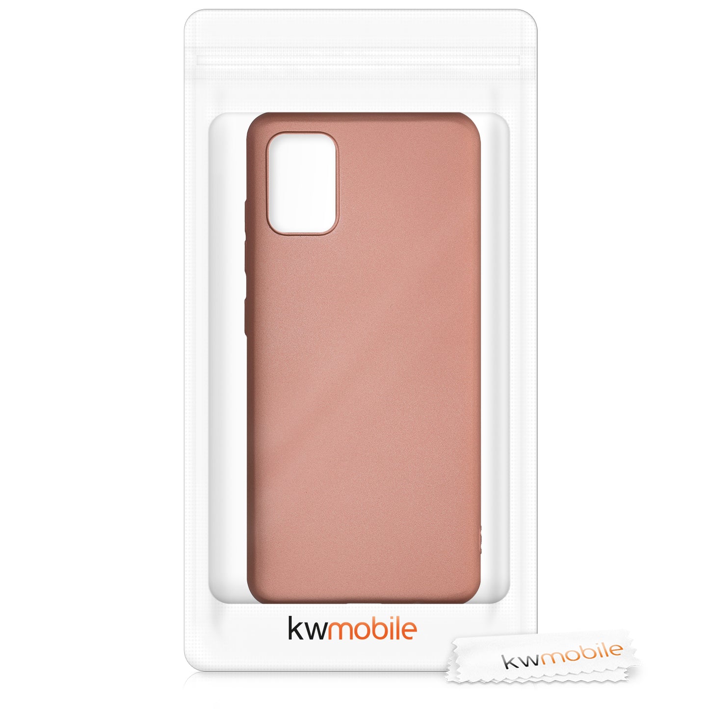kwmobile Handyhülle für Samsung Galaxy A51 Hülle - Silikon Case - Schutzhülle Cover