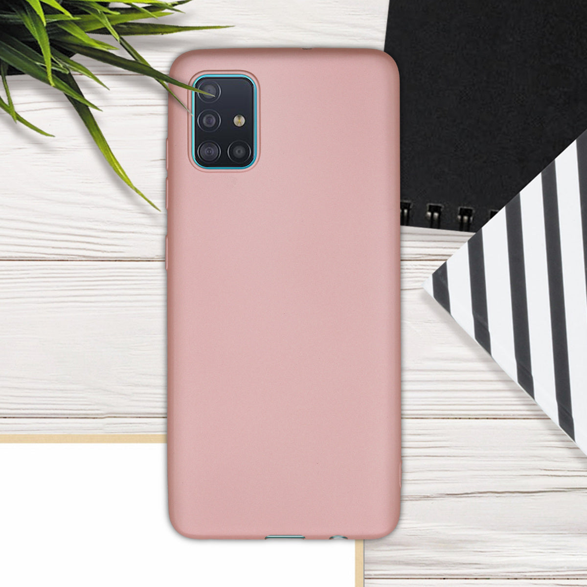 kwmobile Handyhülle für Samsung Galaxy A51 Hülle - Silikon Case - Schutzhülle Cover