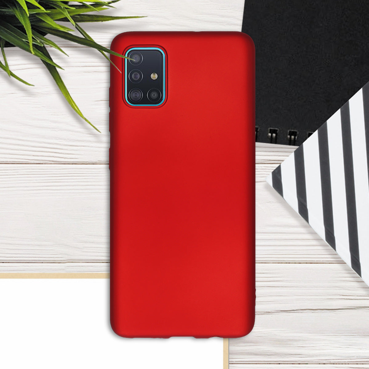 kwmobile Handyhülle für Samsung Galaxy A51 Hülle - Silikon Case - Schutzhülle Cover