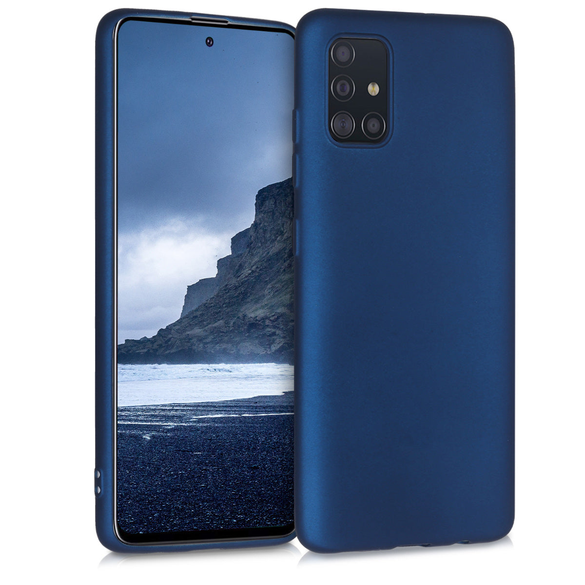 kwmobile Handyhülle für Samsung Galaxy A51 Hülle - Silikon Case - Schutzhülle Cover
