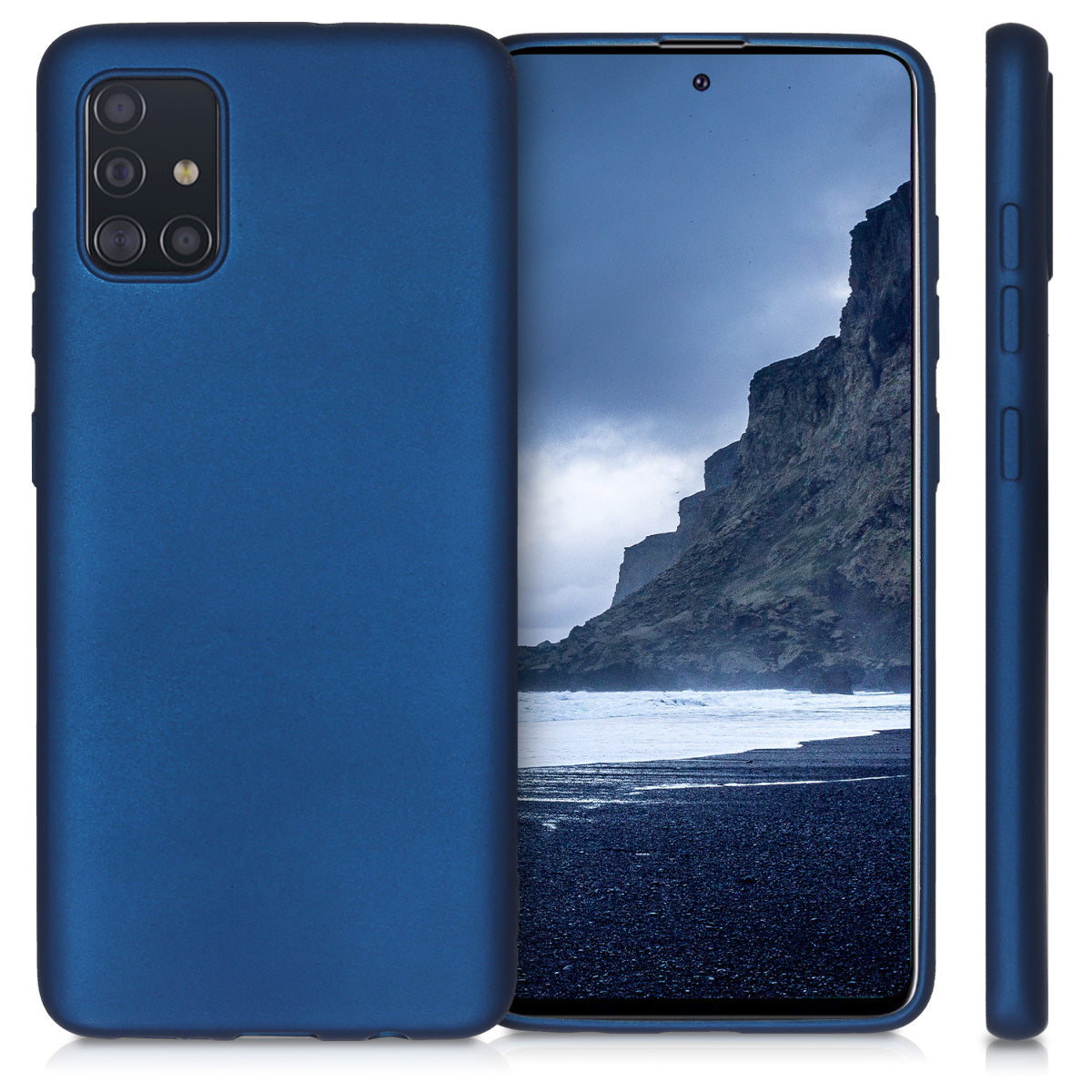 kwmobile Handyhülle für Samsung Galaxy A51 Hülle - Silikon Case - Schutzhülle Cover