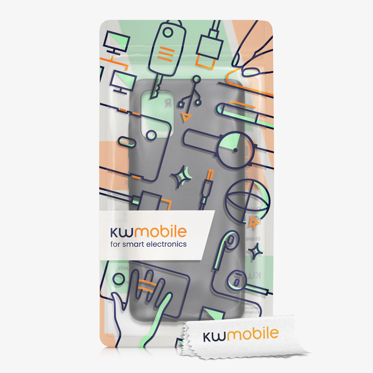 kwmobile Handyhülle für Samsung Galaxy A51 Hülle - Silikon Case - Schutzhülle Cover