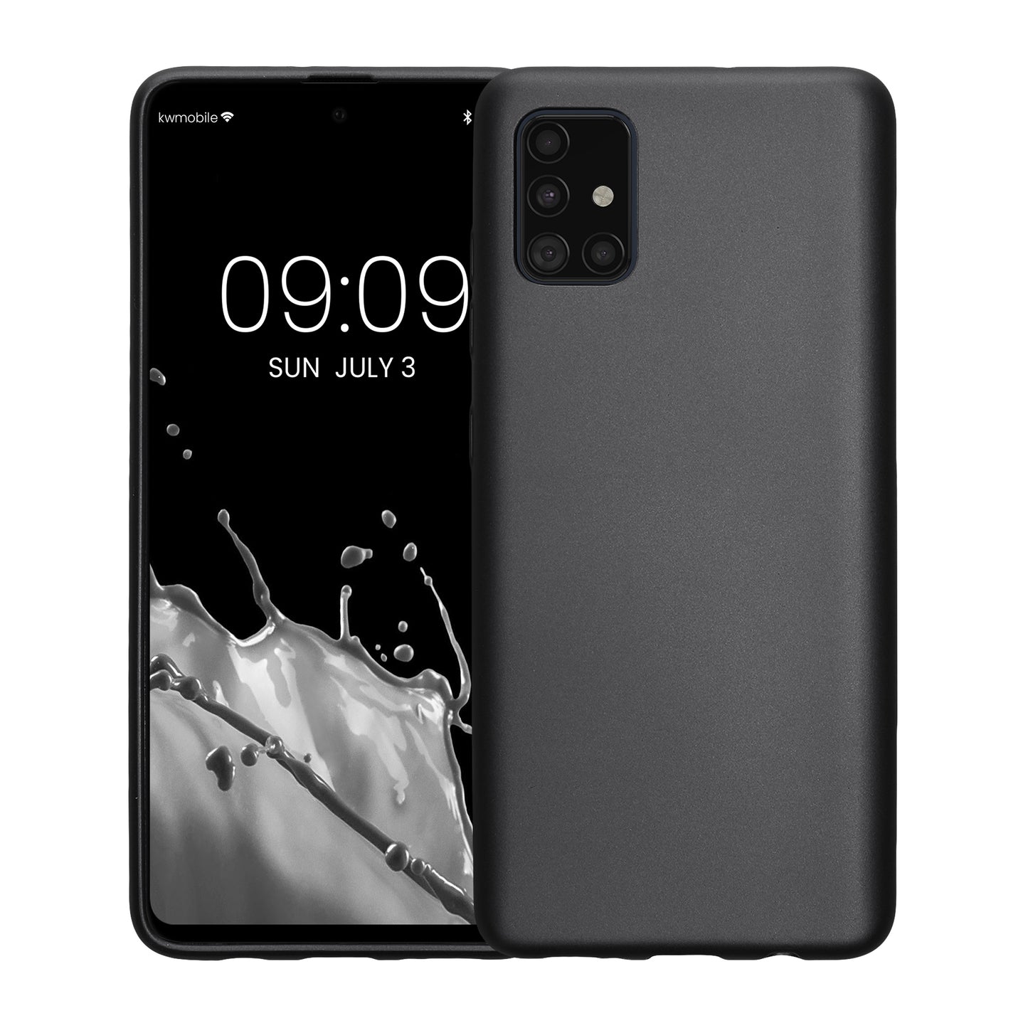 kwmobile Handyhülle für Samsung Galaxy A51 Hülle - Silikon Case - Schutzhülle Cover