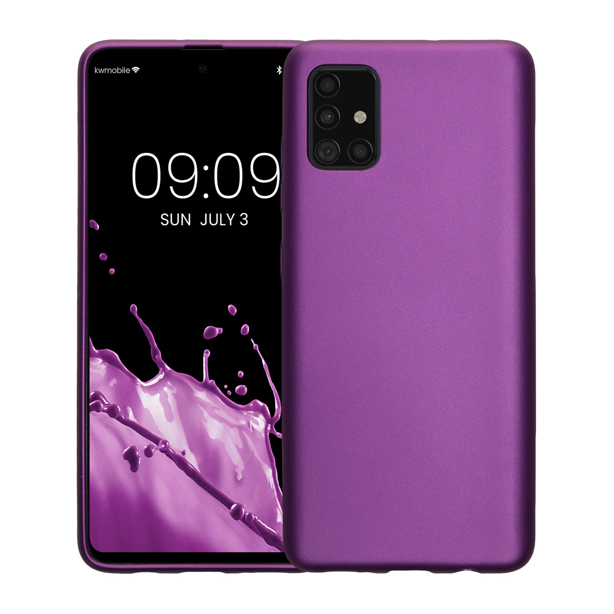 kwmobile Handyhülle für Samsung Galaxy A51 Hülle - Silikon Case - Schutzhülle Cover