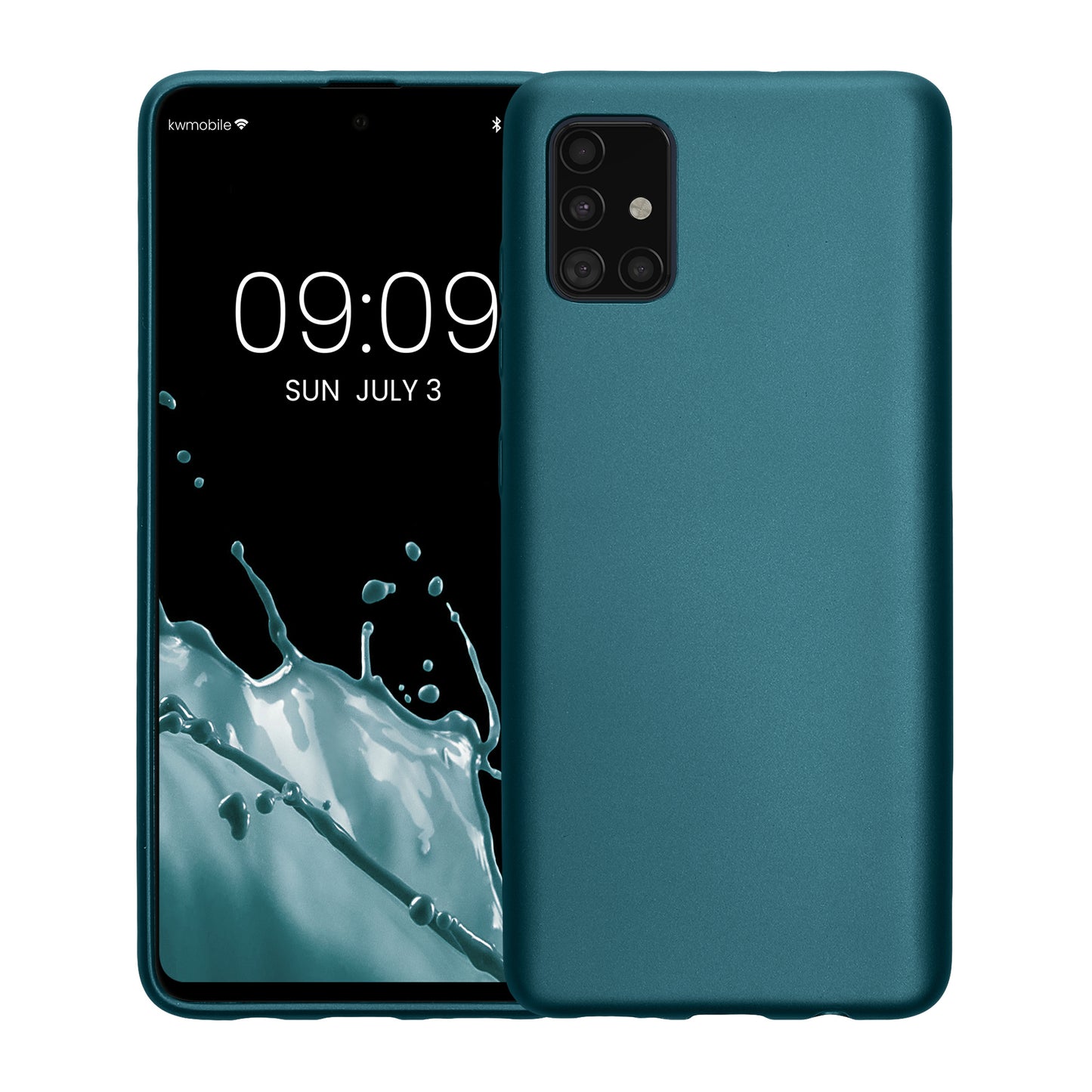 kwmobile Handyhülle für Samsung Galaxy A51 Hülle - Silikon Case - Schutzhülle Cover