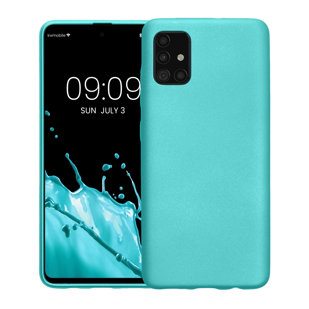 kwmobile Handyhülle für Samsung Galaxy A51 Hülle - Silikon Case - Schutzhülle Cover