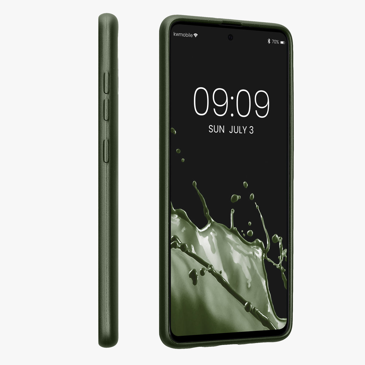 kwmobile Handyhülle für Samsung Galaxy A51 Hülle - Silikon Case - Schutzhülle Cover