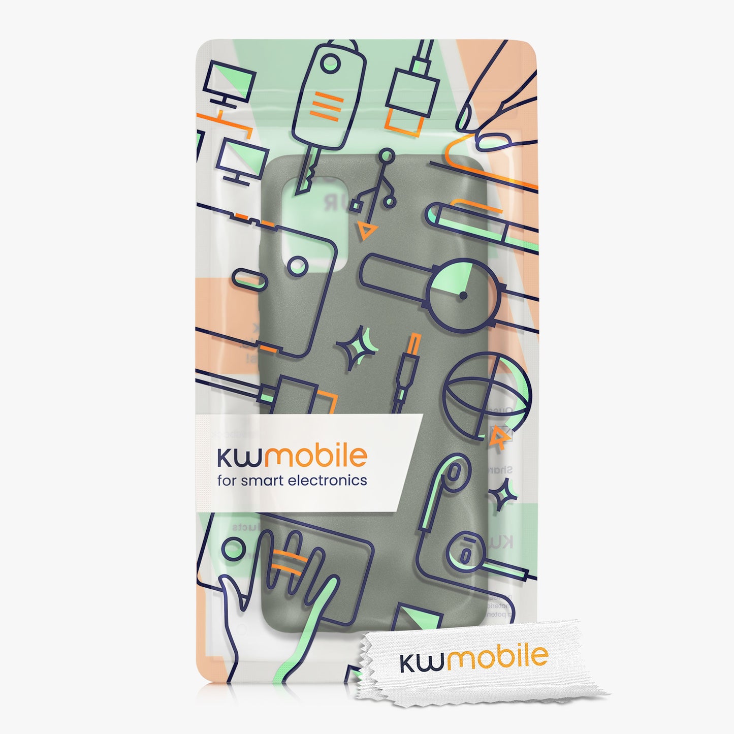 kwmobile Handyhülle für Samsung Galaxy A51 Hülle - Silikon Case - Schutzhülle Cover