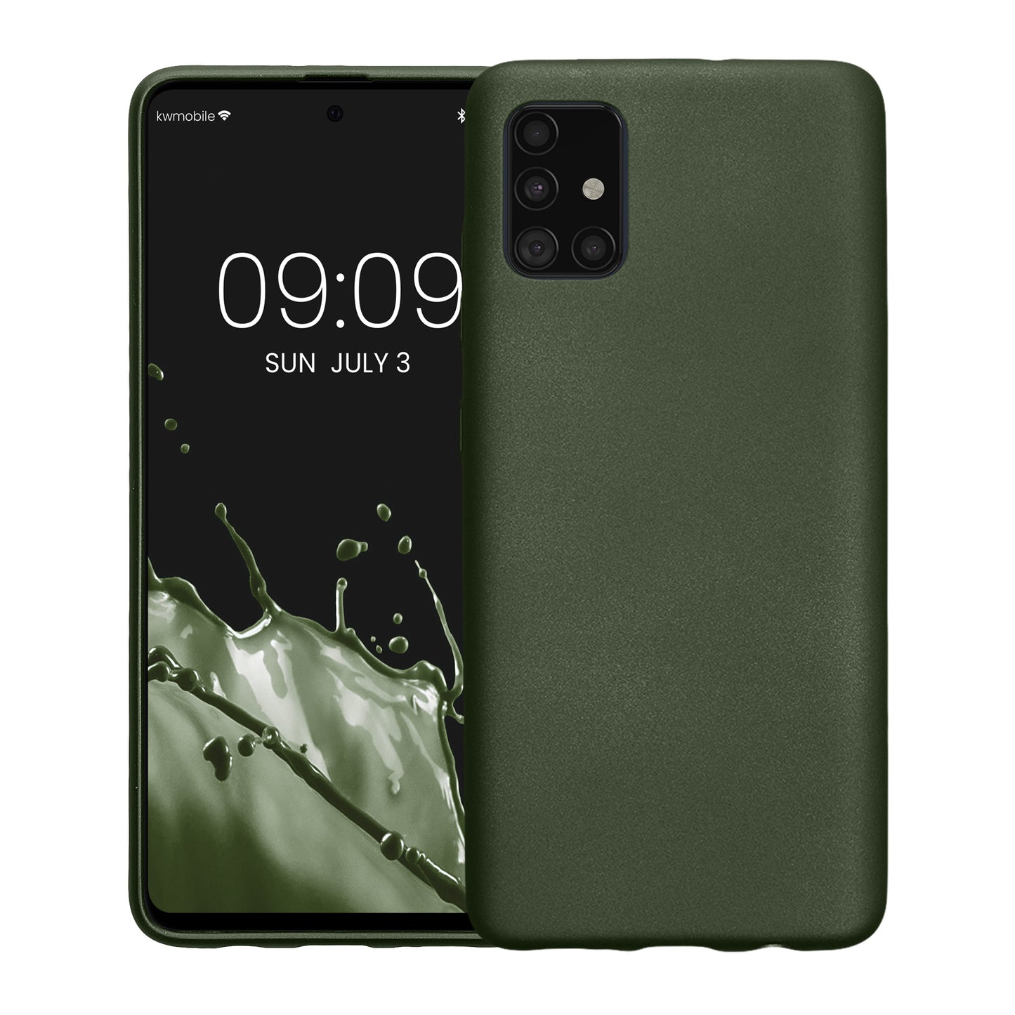 kwmobile Handyhülle für Samsung Galaxy A51 Hülle - Silikon Case - Schutzhülle Cover