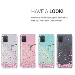 Samsung Galaxy A71 transparente Silikon Handyhülle