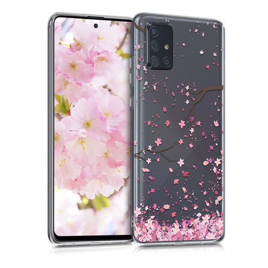 kwmobile Case kompatibel mit Samsung Galaxy A71 - Hülle Silikon transparent