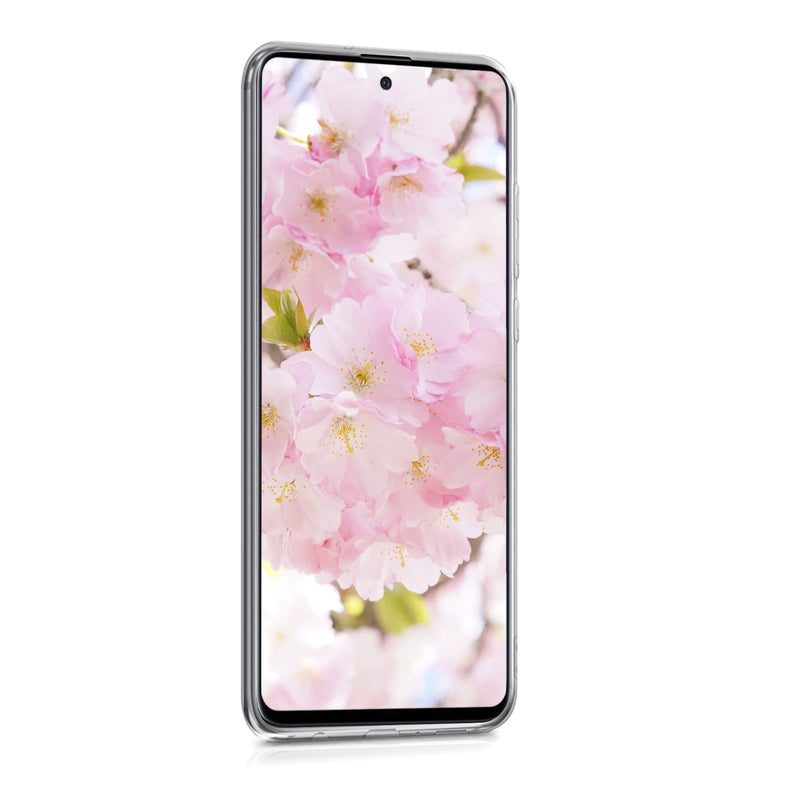Samsung Galaxy A71 transparente Silikon Handyhülle