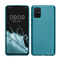 Metallic Karibikblau