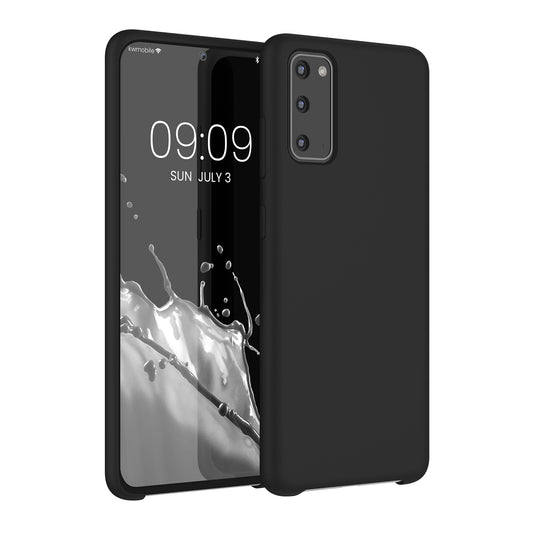 kwmobile Handyhülle für Samsung Galaxy S20 Hülle - Case Silikon - Kabelloses Laden - Schutzhülle Cover