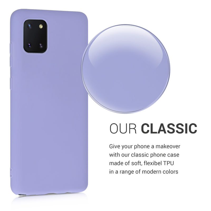 kwmobile Handyhülle für Samsung Galaxy Note 10 Lite Hülle - Schutzhülle Cover - Kabelloses Laden