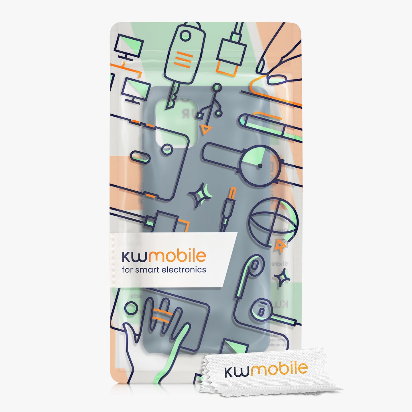 kwmobile Handyhülle für Samsung Galaxy Note 10 Lite Hülle - Schutzhülle Cover - Kabelloses Laden