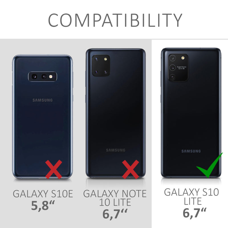 kwmobile Handyhülle für Samsung Galaxy S10 Lite Hülle - Schutzhülle Cover