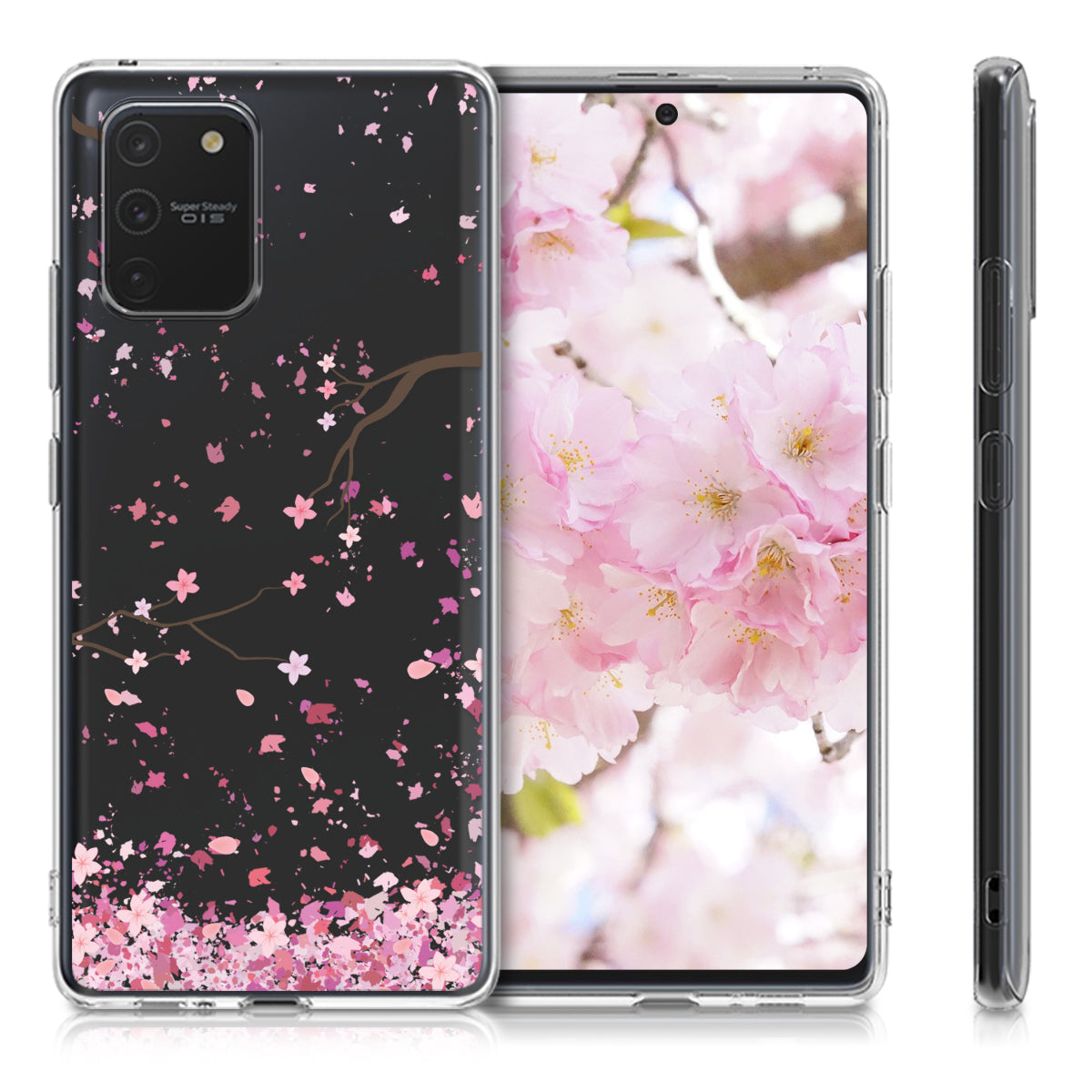 kwmobile Case kompatibel mit Samsung Galaxy S10 Lite - Hülle Silikon transparent