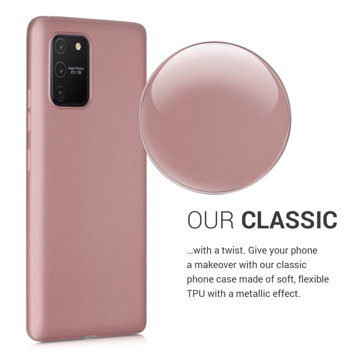 Samsung Galaxy S10 Lite metallische Handyhülle