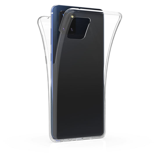 kwmobile Schutzhülle kompatibel mit Samsung Galaxy Note 10 Lite - Komplettschutz - Handy Cover Case