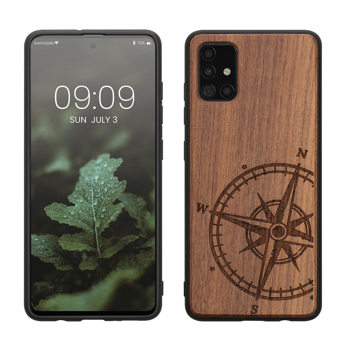 Samsung Galaxy A51 stoßfestes Hardcase mit TPU Bumper
