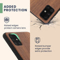 Samsung Galaxy A51 stoßfestes Hardcase mit TPU Bumper