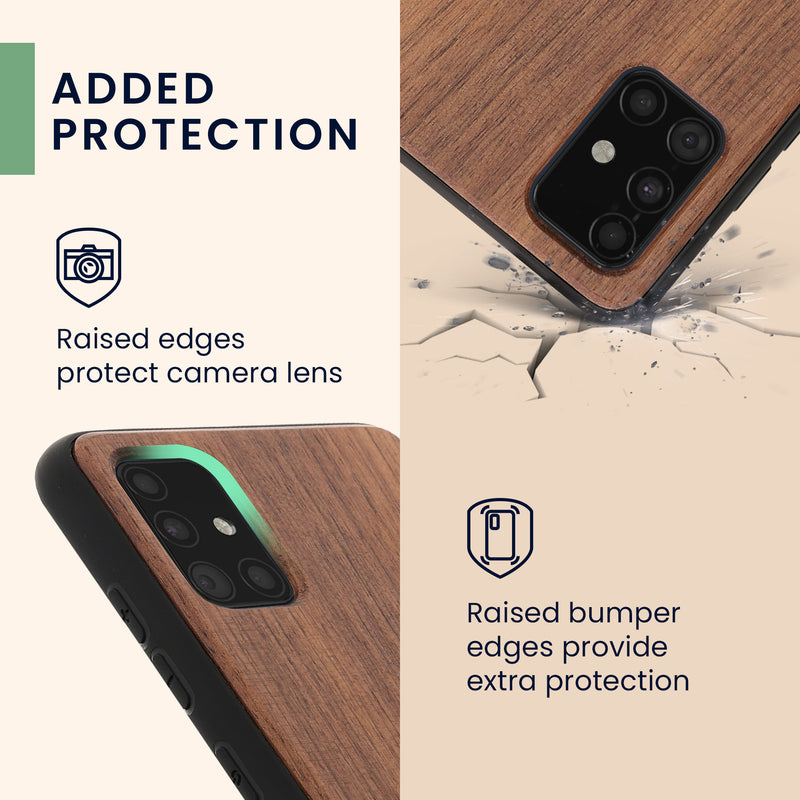 Samsung Galaxy A51 stoßfestes Hardcase mit TPU Bumper