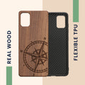 Samsung Galaxy A51 stoßfestes Hardcase mit TPU Bumper