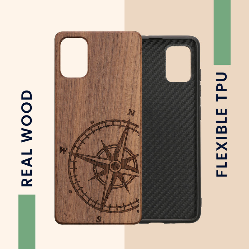 Samsung Galaxy A51 stoßfestes Hardcase mit TPU Bumper