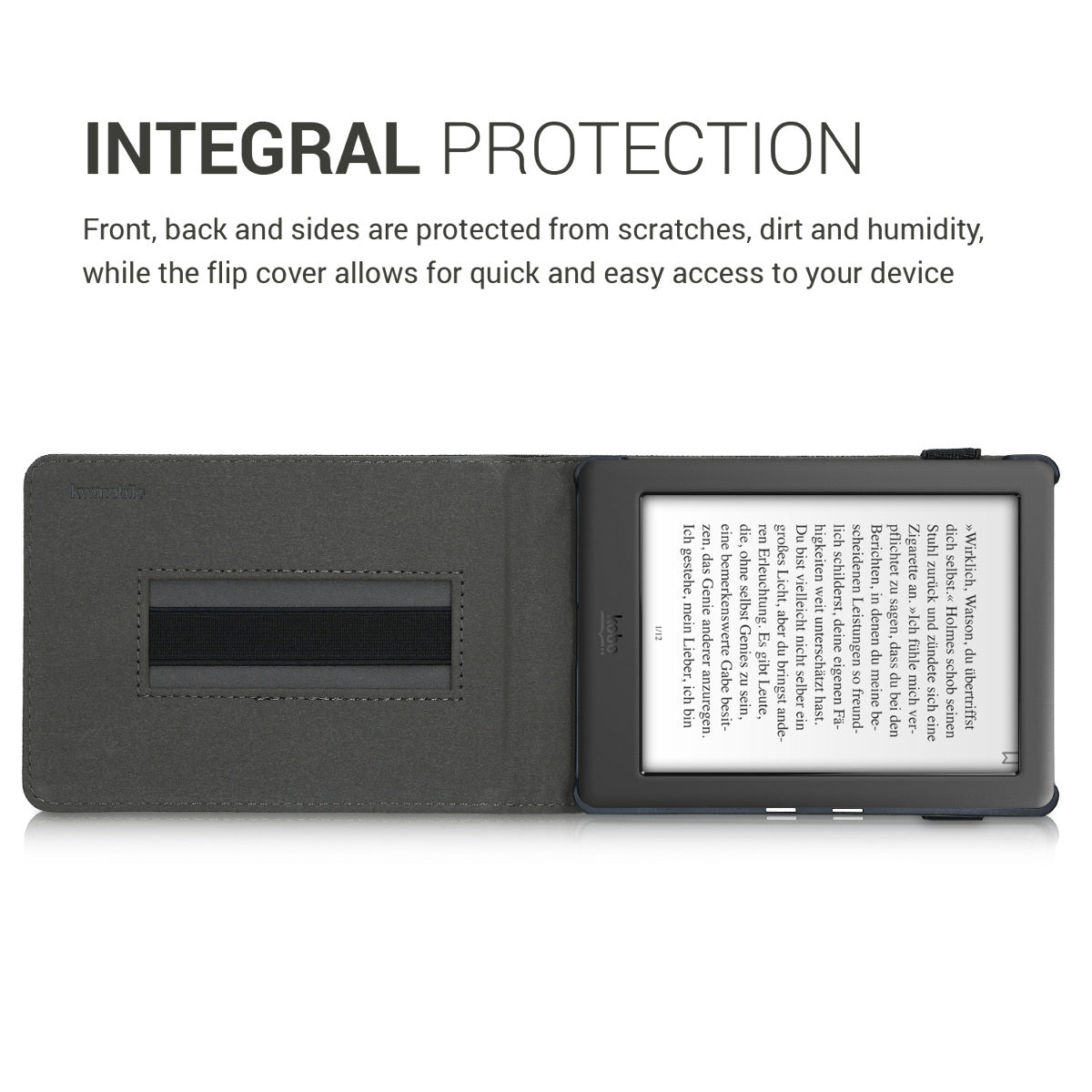 Kobo Glo HD / Touch 2.0 mit Handschlaufe eReader Hülle