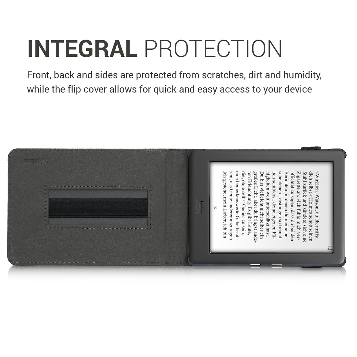 Kobo Glo HD / Touch 2.0 mit Handschlaufe eReader Hülle