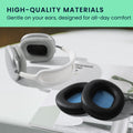 kwmobile Ohr Polster für Sennheiser HD8 / HD8 DJ / HD6 MIX Ohrpolster Ersatz Ohrpolster Kopfhörer Ersatzteile Kopfhörer Ersatzpolster für Over Ear Headphones