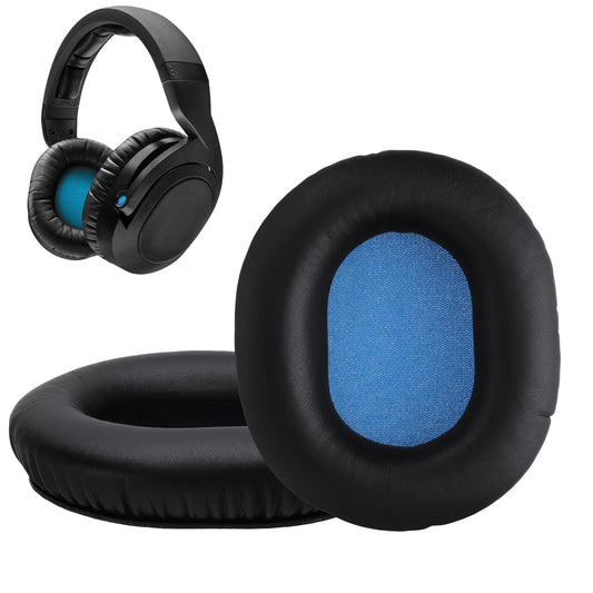 kwmobile 2x Ohr Polster für Sennheiser HD8 / HD8 DJ / HD6 MIX Ohrpolster - Ersatz Ohrpolster - Kopfhörer Ersatzteile - Kopfhörer Ersatzpolster für Over Ear Headphones Schwarz  