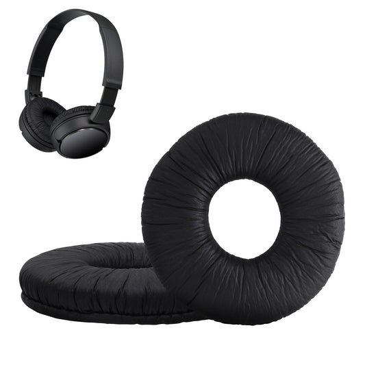 kwmobile 2x Ohr Polster für Sony MDR-ZX100/ZX110/ZX300/V150 Ohrpolster - Ersatz Ohrpolster - Kopfhörer Ersatzteile - Kopfhörer Ersatzpolster für Over Ear Headphones Schwarz  