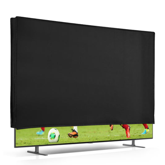 kwmobile 32" TV Abdeckung Indoor - Fernseher Hülle Bildschirmschutz Abdeckung - TV Bildschirm Staubschutzhülle - Fernsehabdeckung