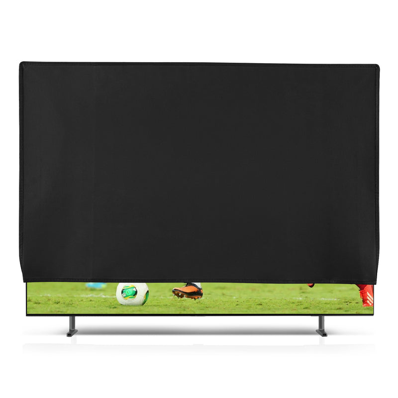 kwmobile 65" TV Abdeckung Indoor - Fernseher Hülle Bildschirmschutz Abdeckung - TV Bildschirm Staubschutzhülle - Fernsehabdeckung