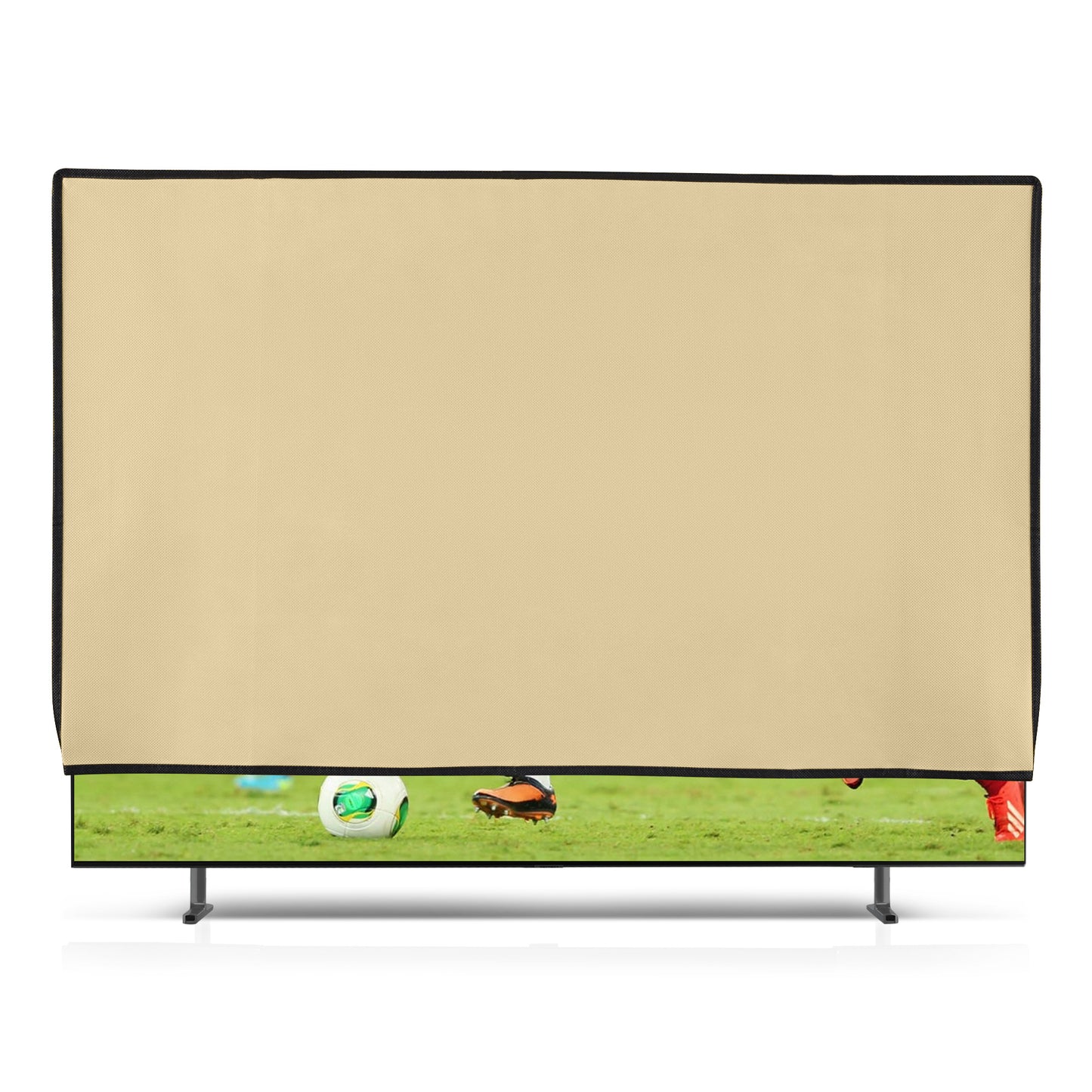 kwmobile 65" TV Abdeckung Indoor - Fernseher Hülle Bildschirmschutz Abdeckung - TV Bildschirm Staubschutzhülle - Fernsehabdeckung