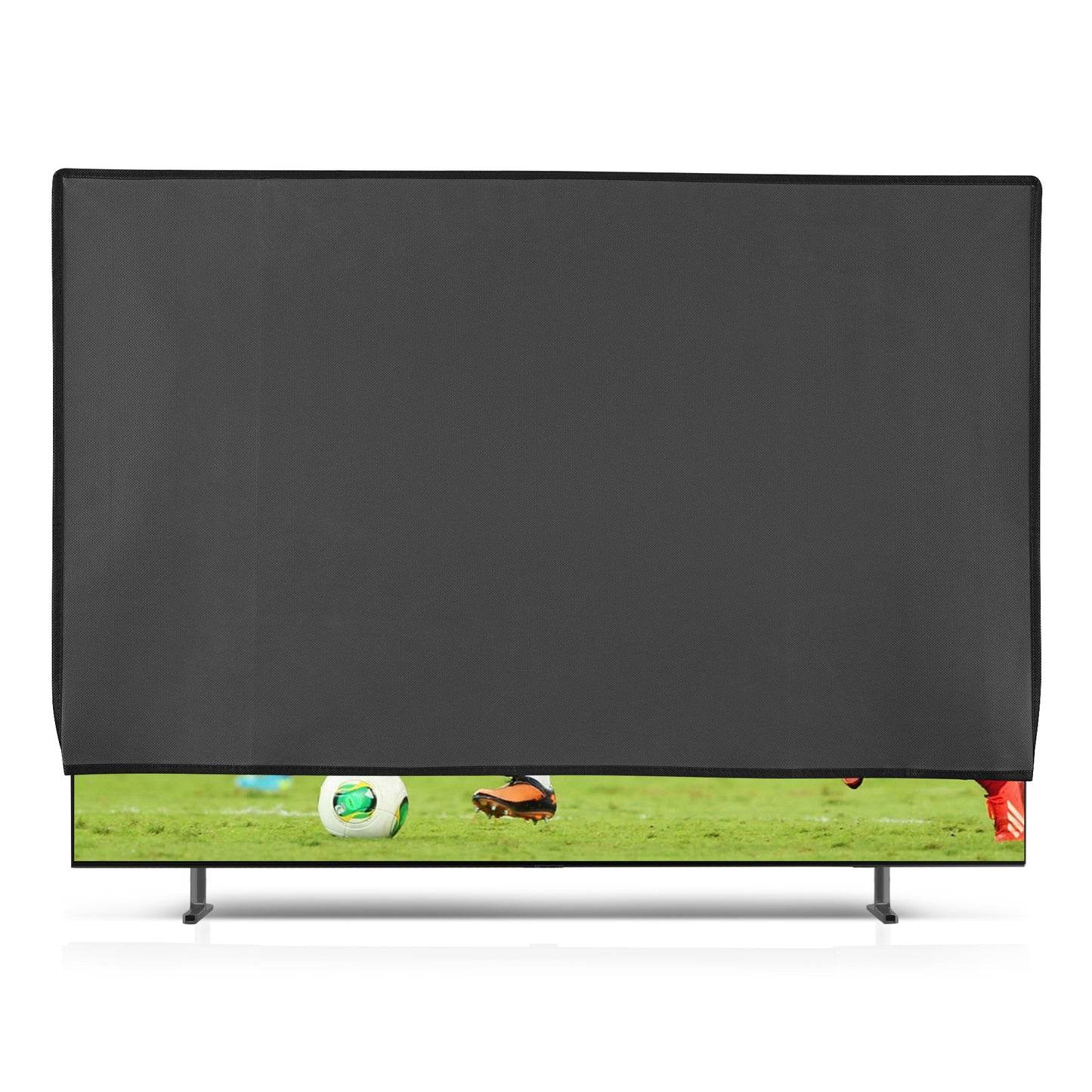 kwmobile 65" TV Abdeckung Indoor - Fernseher Hülle Bildschirmschutz Abdeckung - TV Bildschirm Staubschutzhülle - Fernsehabdeckung