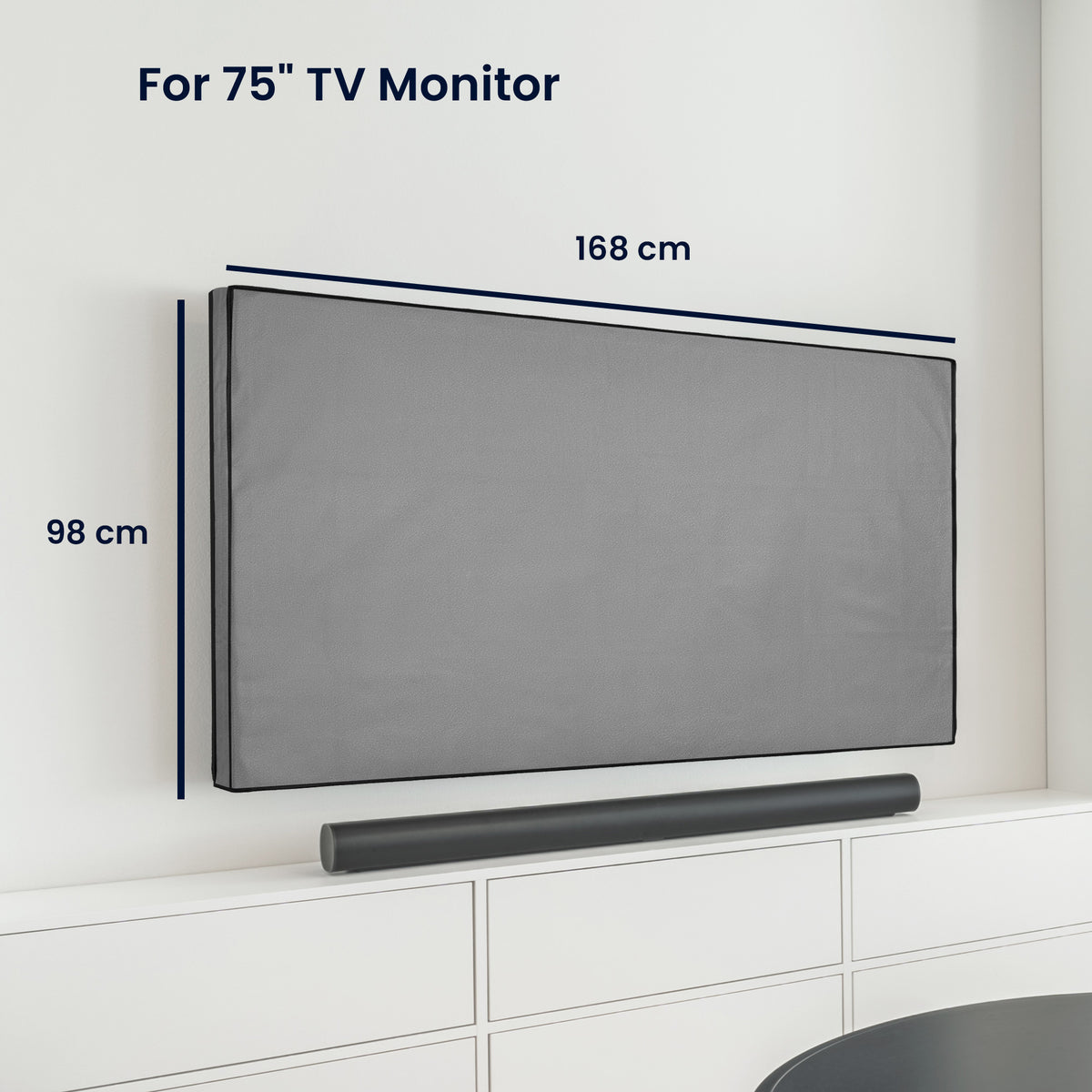 75" TV Abdeckung Indoor