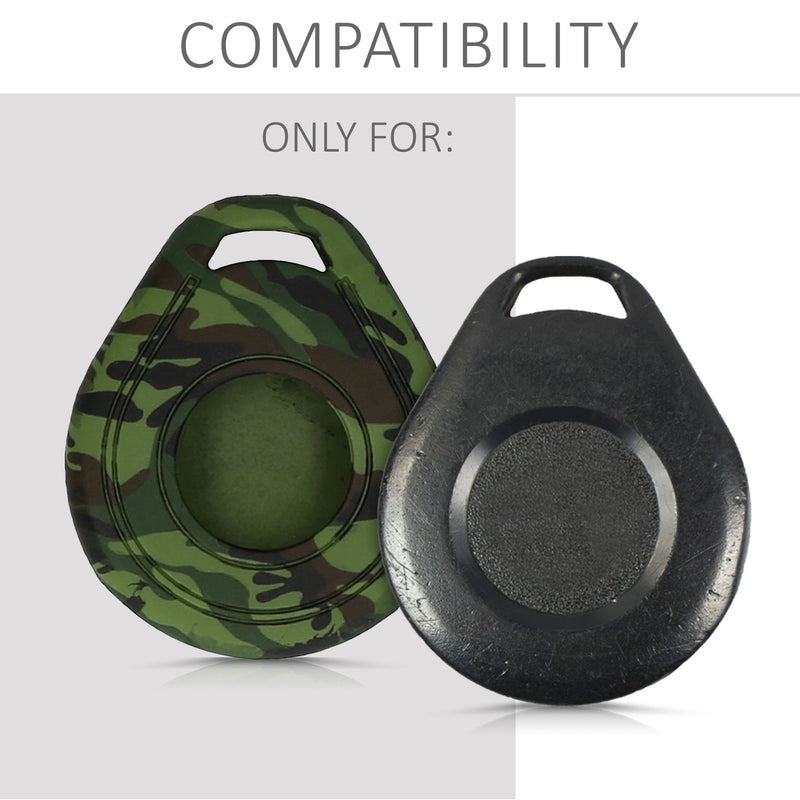 Hülle für Harley Davidson Motorradschlüssel camouflage hellgrün dunkelgrün