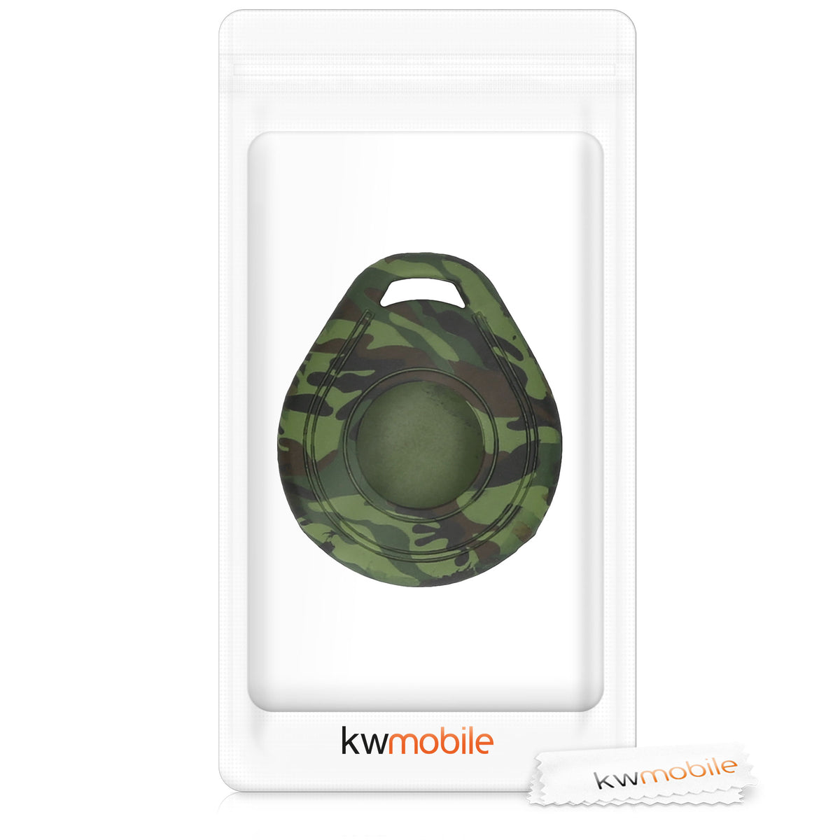 Hülle für Harley Davidson Motorradschlüssel camouflage hellgrün dunkelgrün