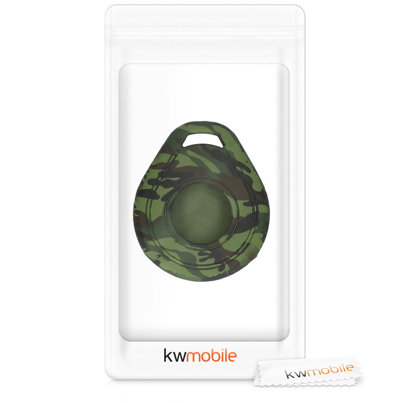 Hülle für Harley Davidson Motorradschlüssel camouflage hellgrün dunkelgrün